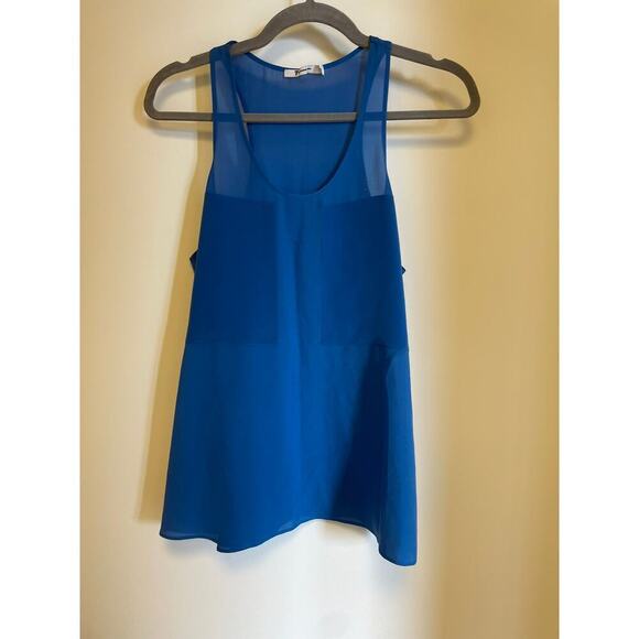 ALEXANDER WANG Silk Scoop Neck Top - Picture 2 of 5